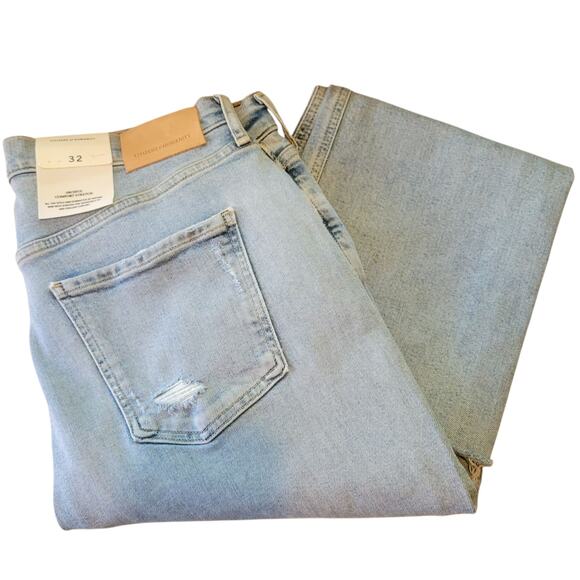 NWT Isola Crop Bootcut Jeans | Button Fly Sz 32 - Picture 1 of 15